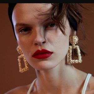Gold Vintage Glamorous Earrings